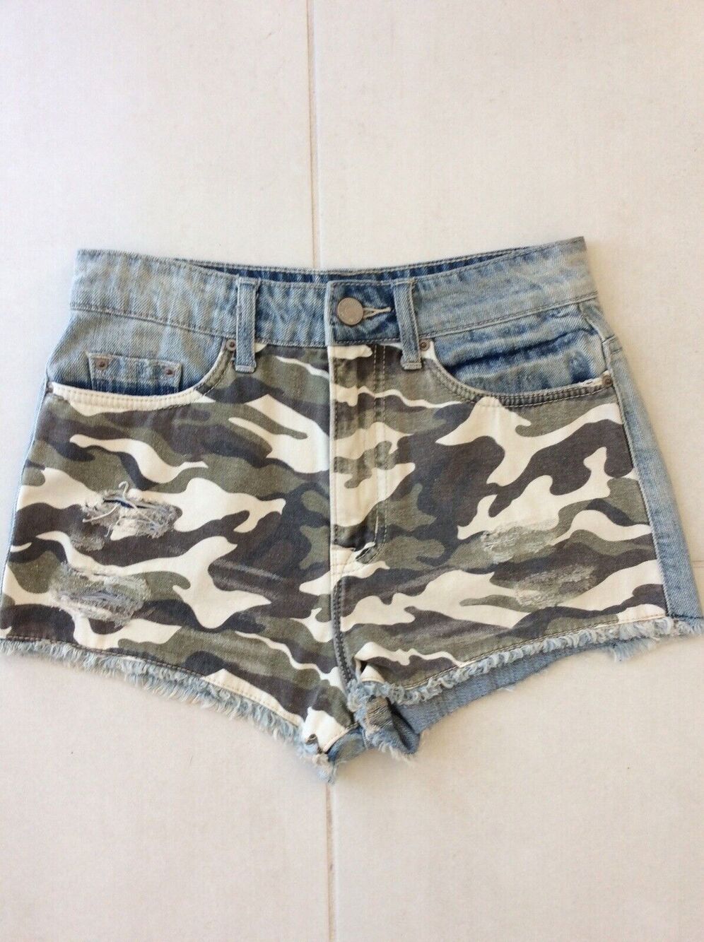 Urban Outfitters BDG Denim Shorts High Rise Dree Cheeky